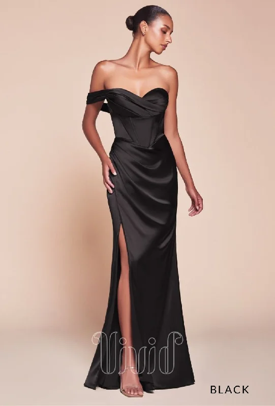 Stella One Shoulder Gown