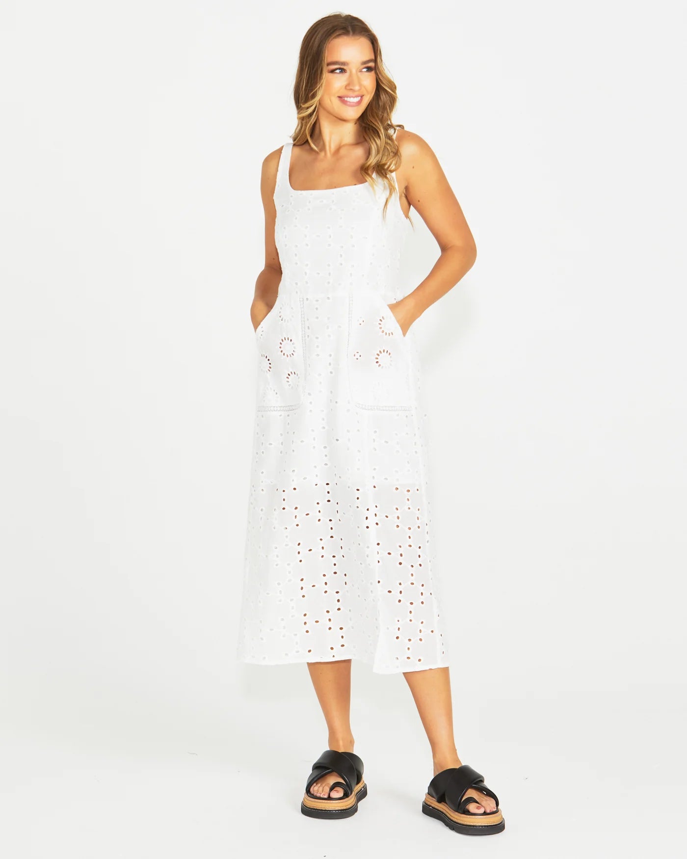 Kirby Ivory Midi Dress