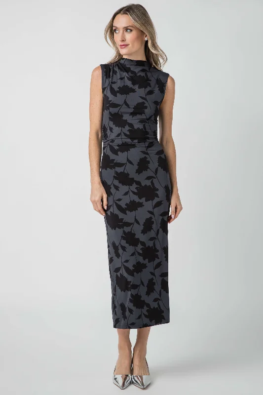 Z Supply Tatum Shadow Floral Midi Dress